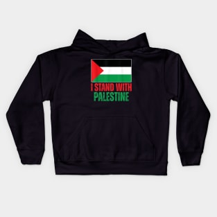 I Stand With Palestine Kids Hoodie